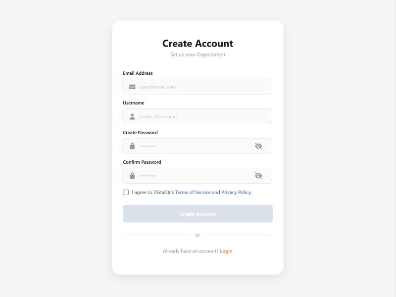 Getting Started with DGtalQr – Create Your Business Account in Minutes
