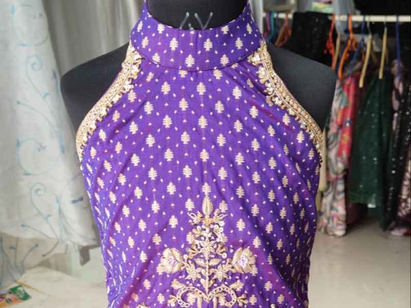 Design 3 at Triveni fashion world boutique  in Grace Line, PM Palem first bus stop