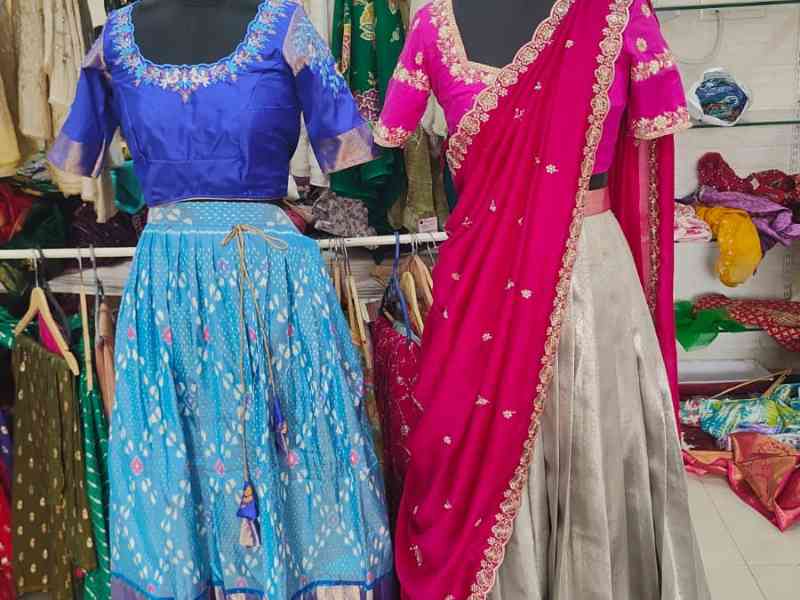 Design 33 at Triveni fashion world boutique  in Grace Line, PM Palem first bus stop