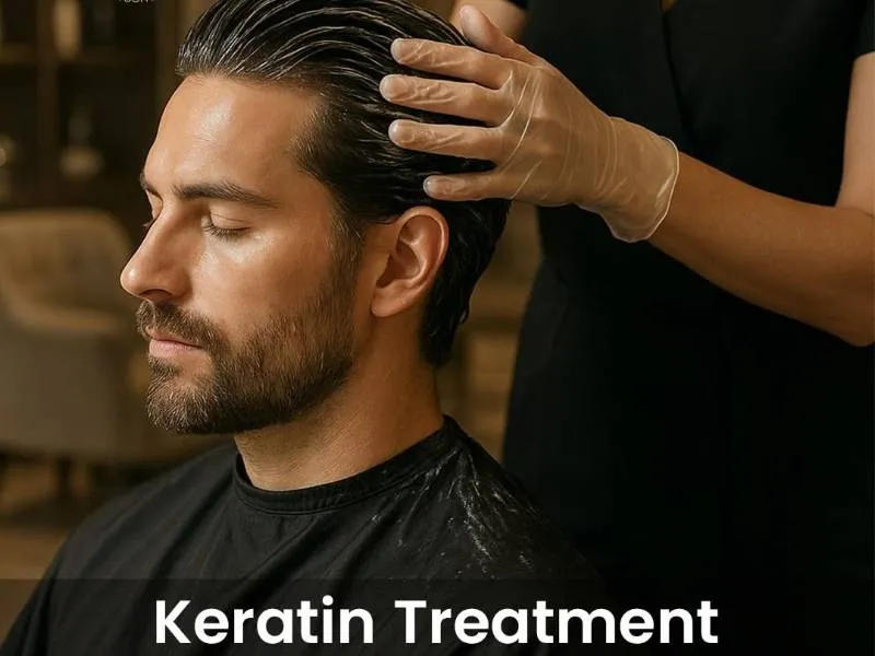 Keratin Treatment (M) at ABDULs THE FAMILY SALOON in PM Palam Last Bus Stop