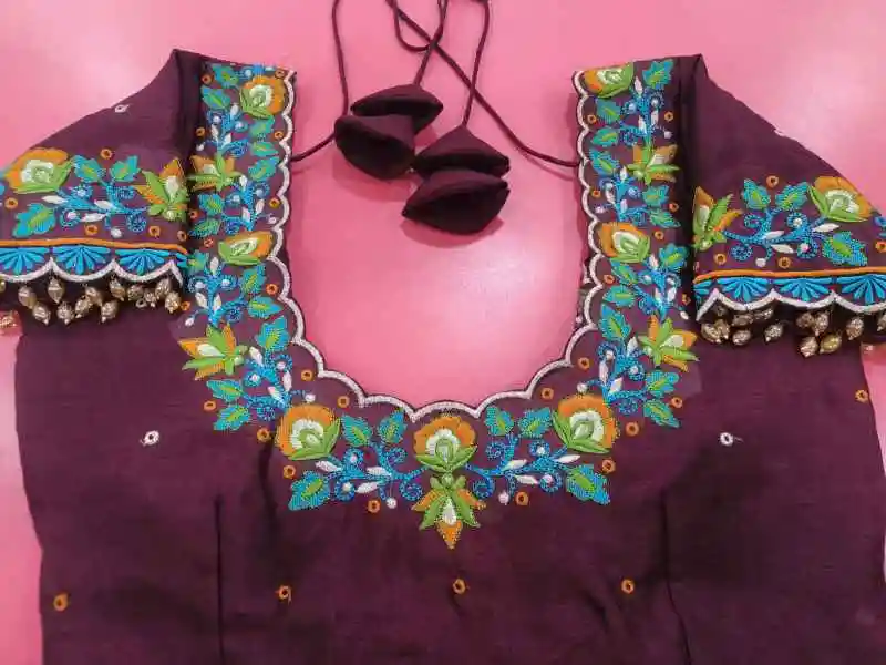Blouse Design at Neerajas boutique  in Pm palem near carshed visakhapatnam