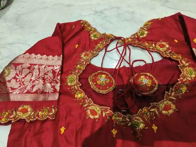 Blouse Design at Neerajas boutique  in Pm palem near carshed visakhapatnam