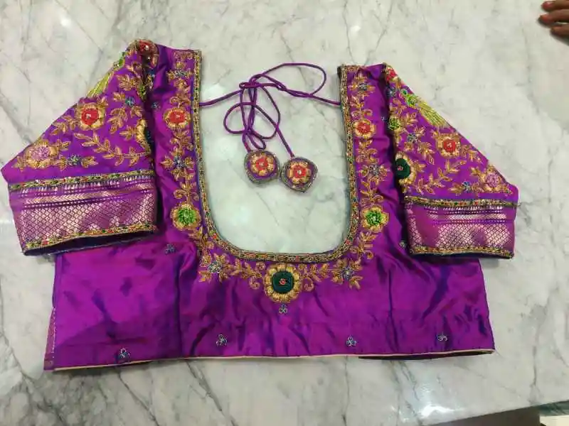Blouse Design at Neerajas boutique  in Pm palem near carshed visakhapatnam