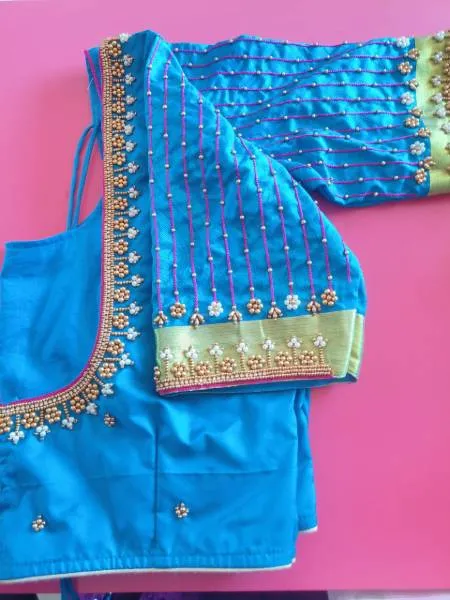 Blouse Design at Neerajas boutique  in Pm palem near carshed visakhapatnam