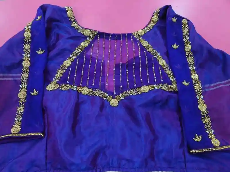 Blouse Design at Neerajas boutique  in Pm palem near carshed visakhapatnam