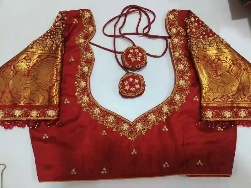 Blouse Design at Neerajas boutique  in Pm palem near carshed visakhapatnam