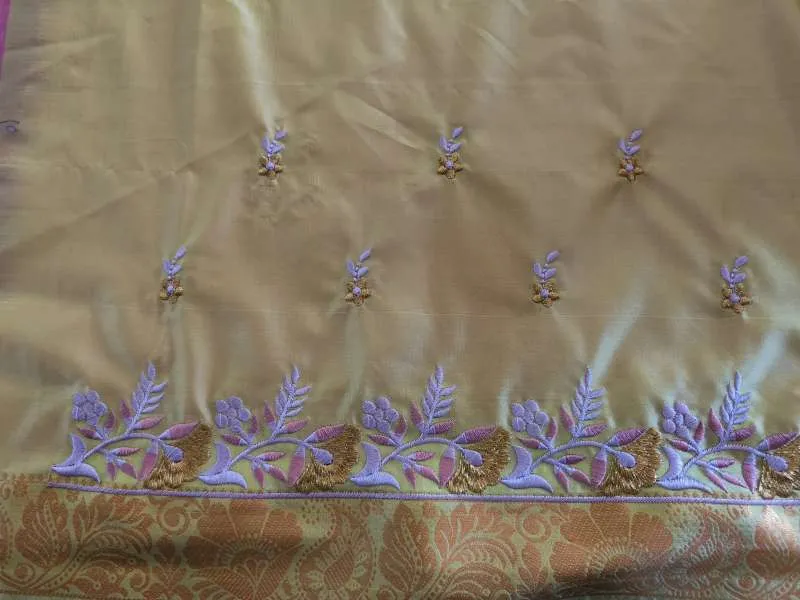 Saree Design at Neerajas boutique  in Pm palem near carshed visakhapatnam