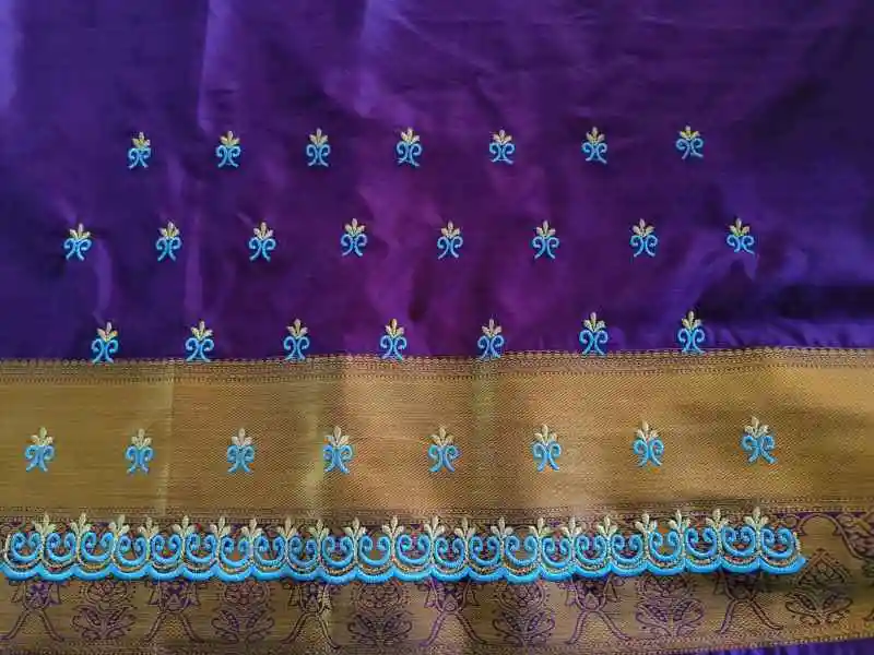 Saree Design at Neerajas boutique  in Pm palem near carshed visakhapatnam