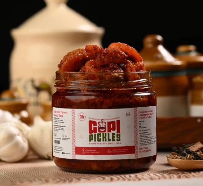 Prawn Small at Gopi Pickles in seethammadara
