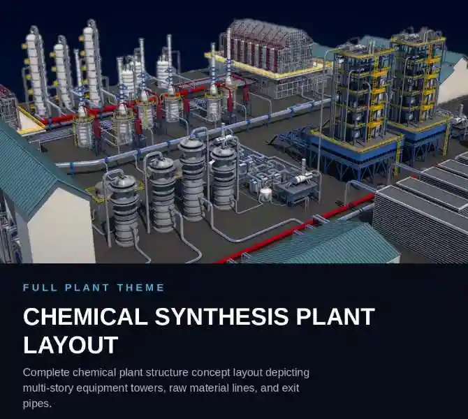 Chemical Synthesis Plant Layout at SNC in APIIC Industrial Park, Parawada, Visakhapatnam – 531 021