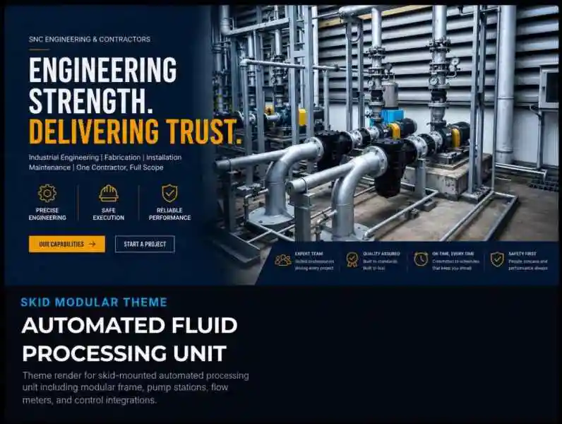 Automated Fluid Processing Unit at SNC in APIIC Industrial Park, Parawada, Visakhapatnam – 531 021