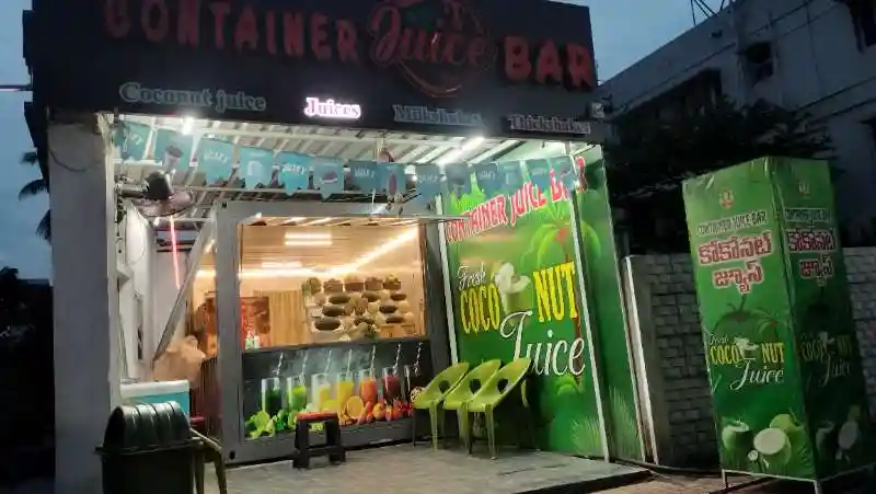 Container juice bar 