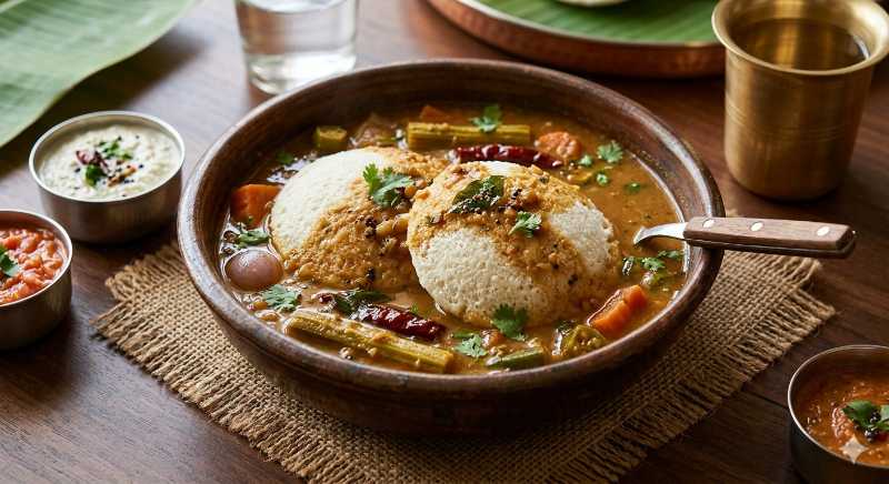 SAMBAR IDLY at MAMA KITCHEN in Chukkavanipalen, Auto Nagar, Gopalapatnam (rural), Gajuwaka