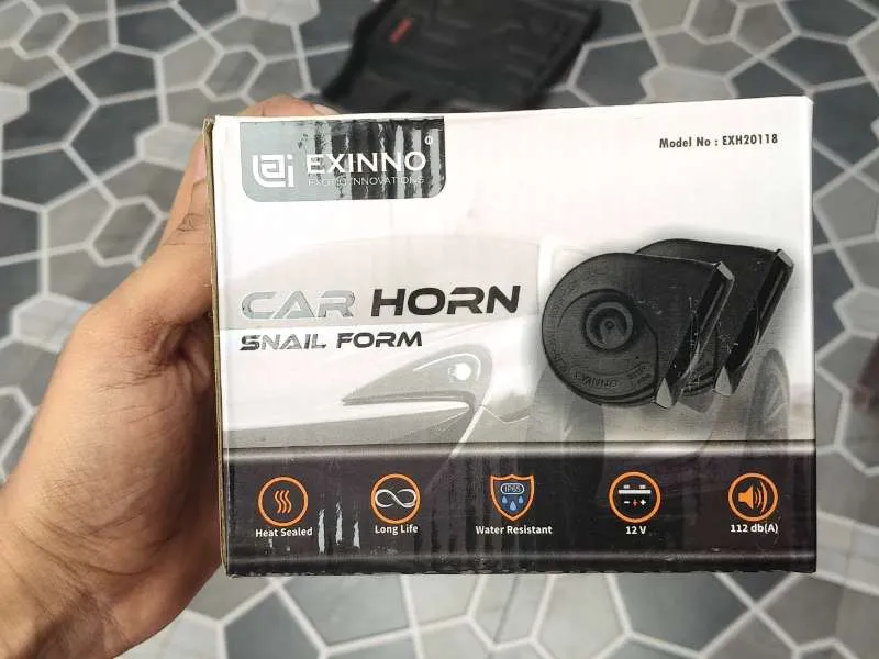 Car horns at Wash and Waxx in Sivaji Palem Road, Isukathota, Visakhapatnam