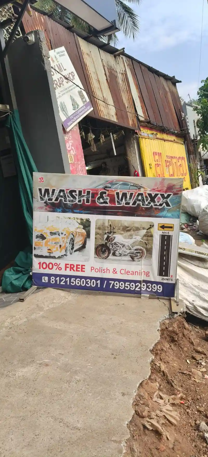 Wash and Waxx by Wash and Waxx in Sivaji Palem Road, Isukathota, Visakhapatnam