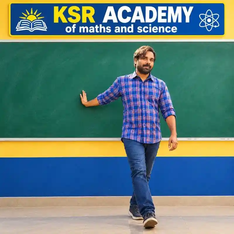 Inter and 10 th pass guarantee coaching by KSR Academy of Maths and Science in Sarapaka