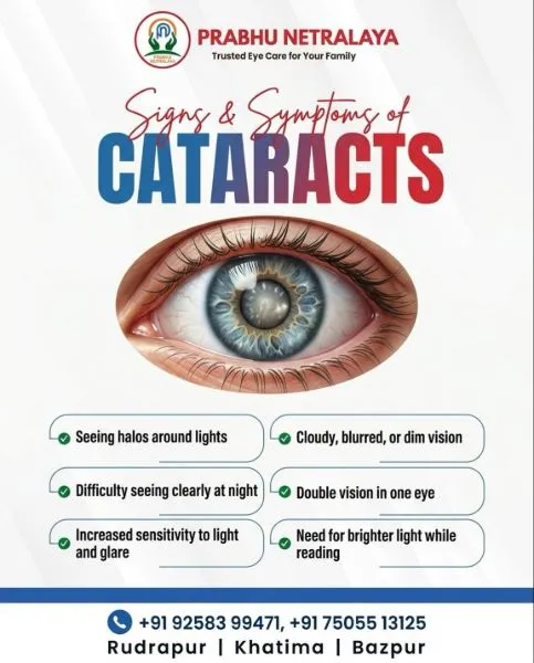 eye specialist at Prabhu Netralaya in 28/1, Doctor's colony, D1-D2, Gali Number 1, Rudrapur