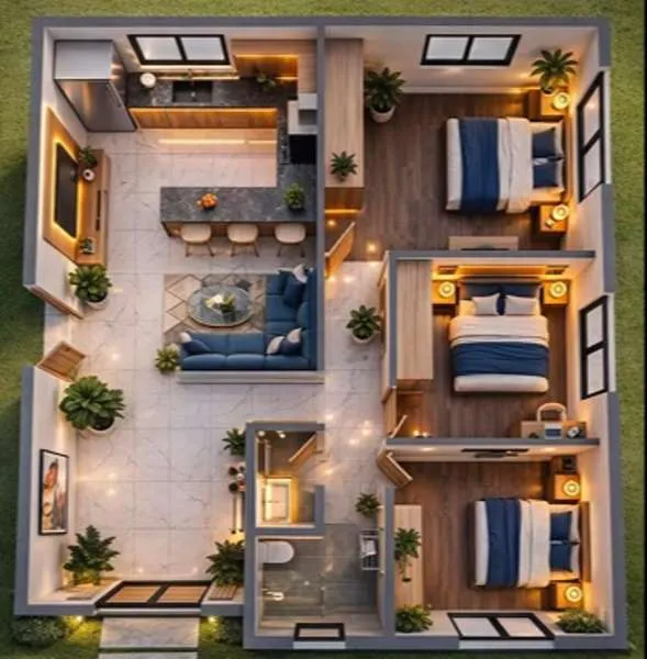3 BHK Flats in Indore at Shri Giriraj Realty in 35, Arpan Apartment, Saket Square