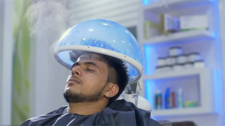 Hair Spa at Scapio Family Beauty Salon in Near Traffic Police station P.M.Palem