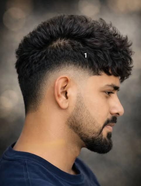 Hair cut at Scapio Family Beauty Salon in Near Traffic Police station P.M.Palem