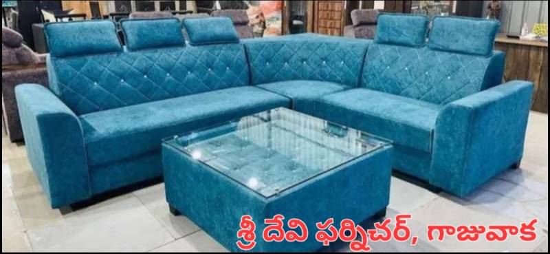 L shape sofa at Sri Devi Furniture in Gajuwaka, Vizag