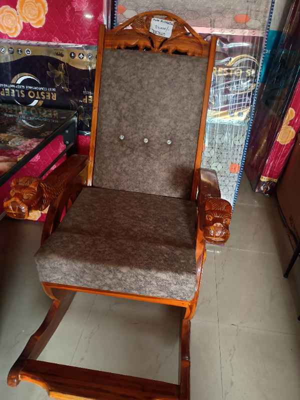 Rocking chair at Sri Devi Furniture in Gajuwaka, Vizag