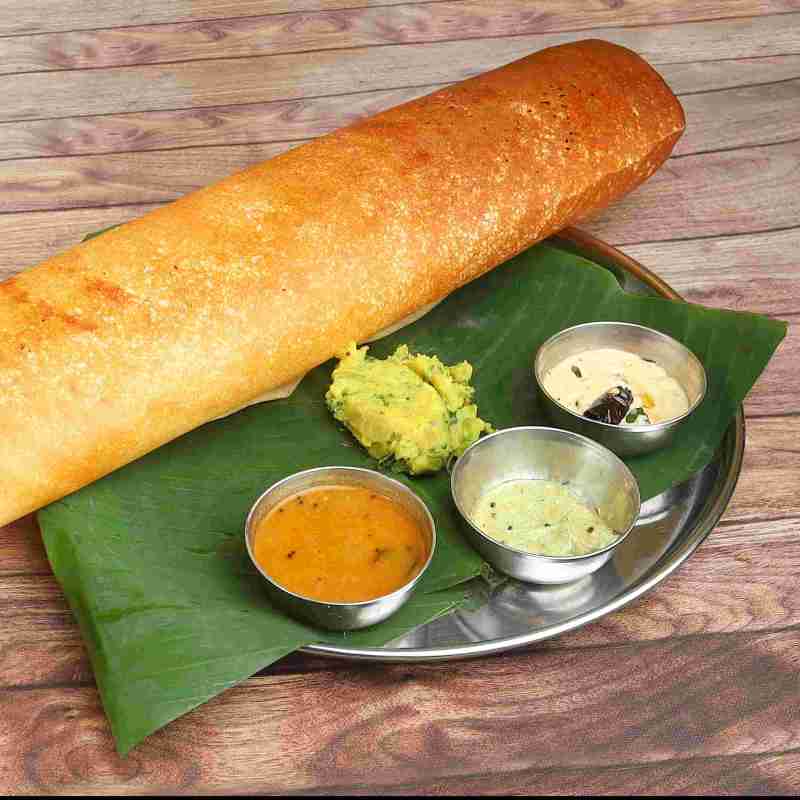 Dosa at Karna Restaurant in Gurammapalem, Pendurti